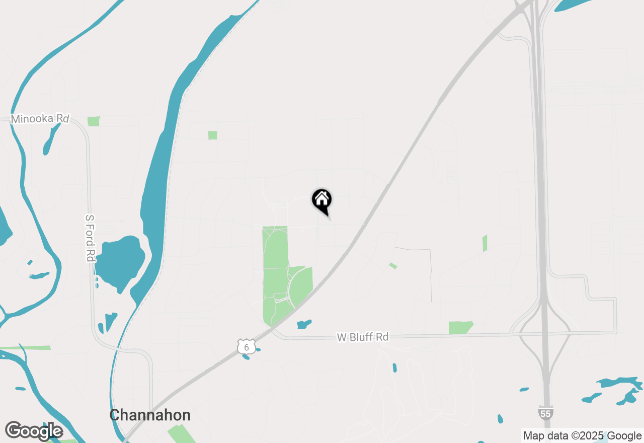 Map of 24758 W Junior Avenue, Channahon, IL 60410
