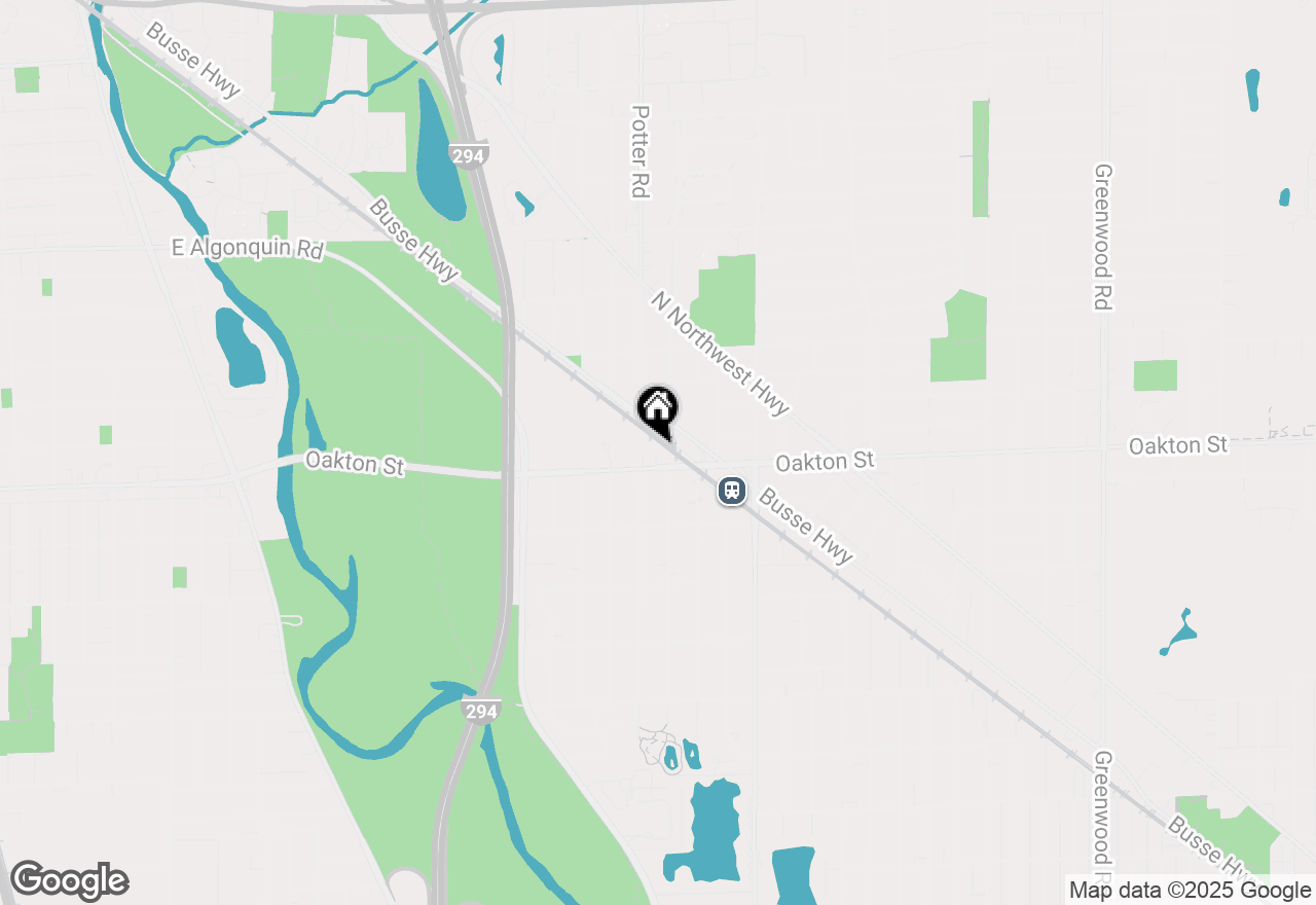 Map of 2610 Oakton Street #7W, Park Ridge, IL 60068