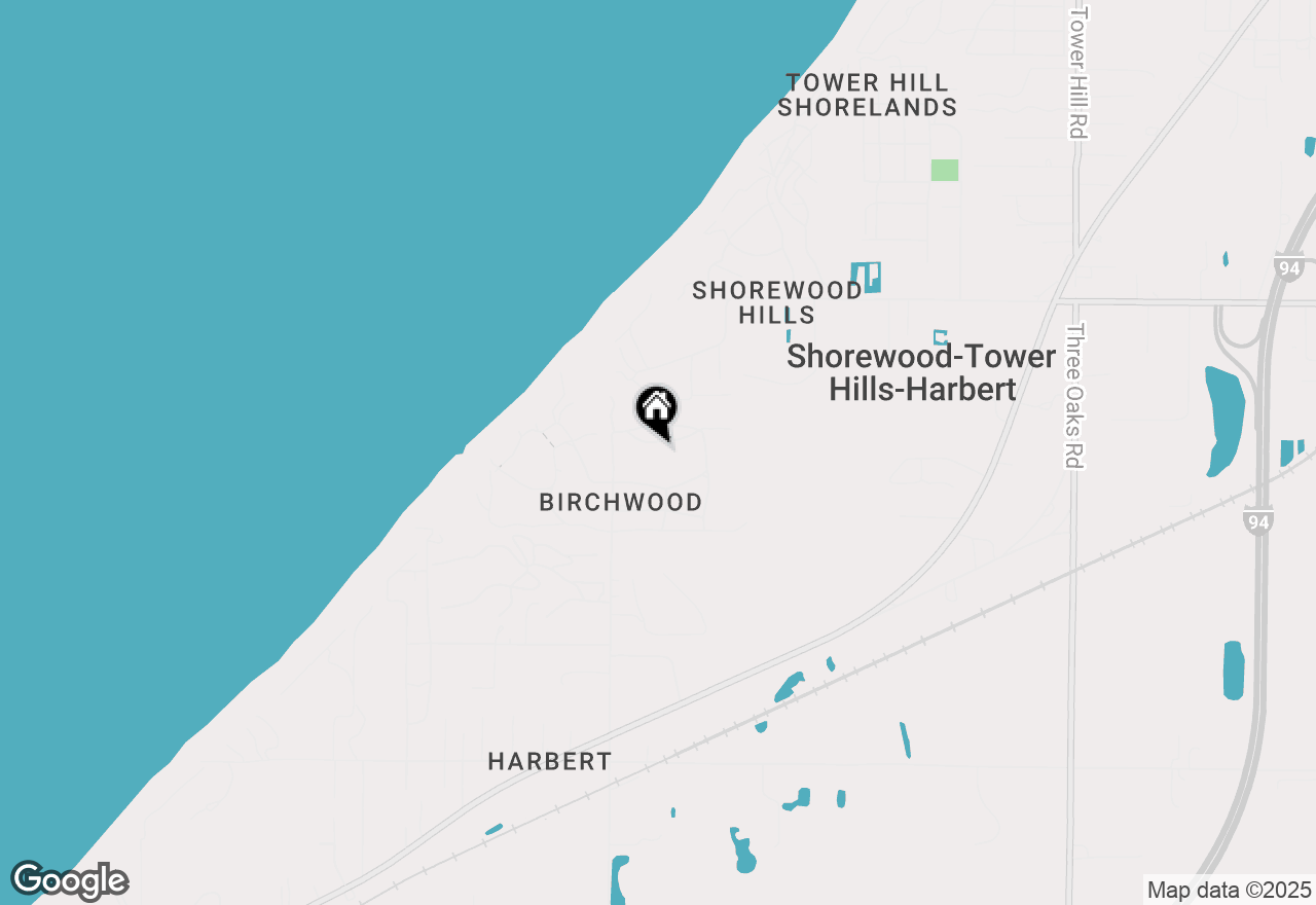 Map of 7266 Greenbush Court, Harbert, MI 49115