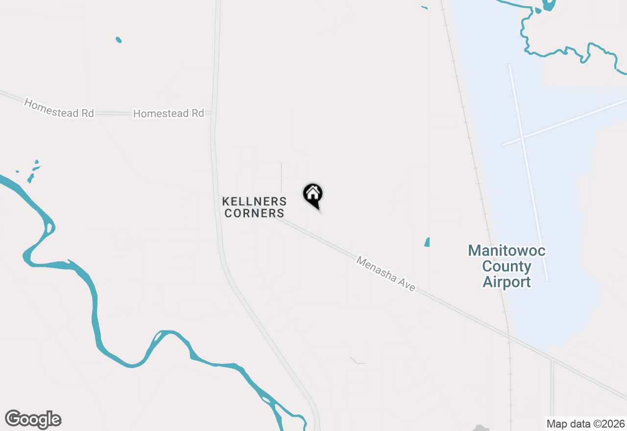 Map of 2233 Knuell St, Manitowoc, WI 54220