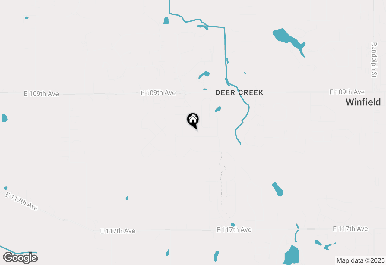 Map of 10999 Green Place, Winfield, IN 46307