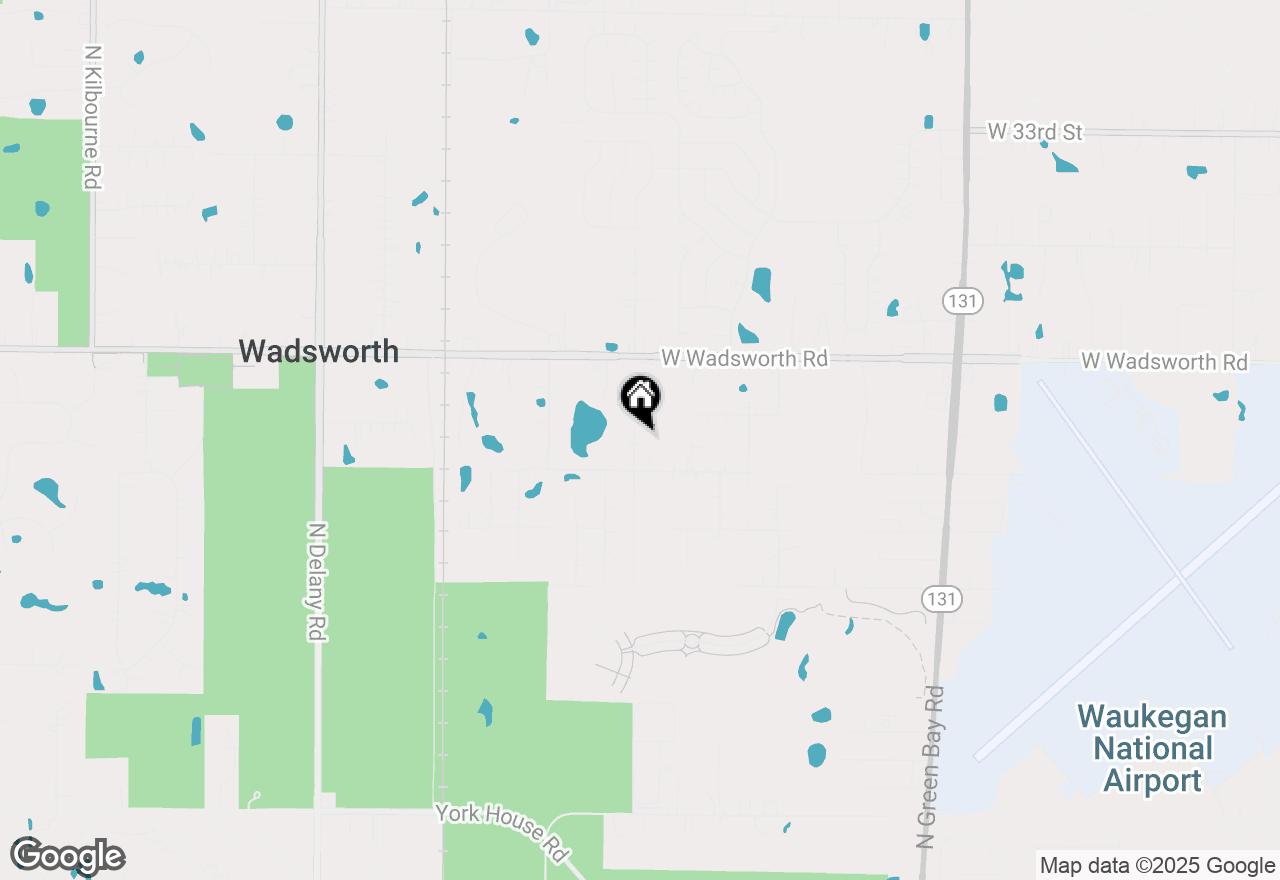 Map of 38815 N Pine Grove Avenue, Wadsworth, IL 60083