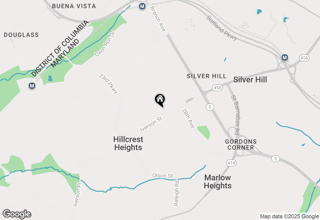 Map of 3835 26th Avenue, Temple Hills, MD 20748