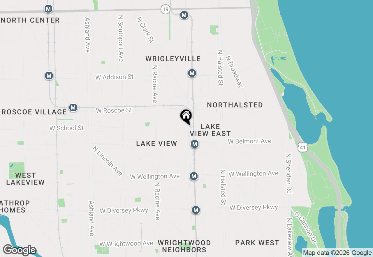 Map of 3250 N Sheffield Avenue, Chicago, IL 60657
