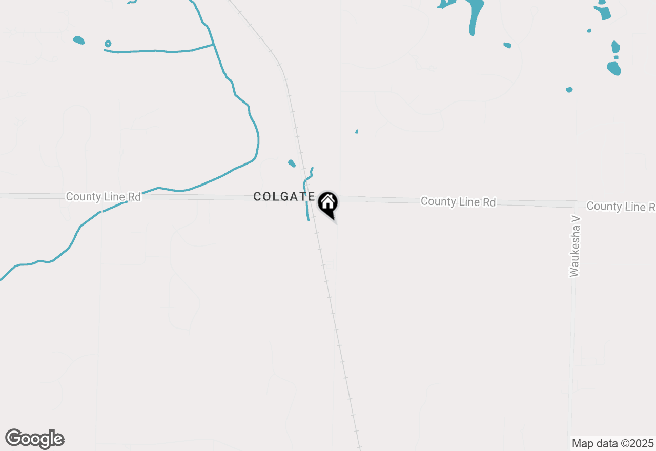 Map of W230N9515 Colgate Rd, Lisbon, WI 53089
