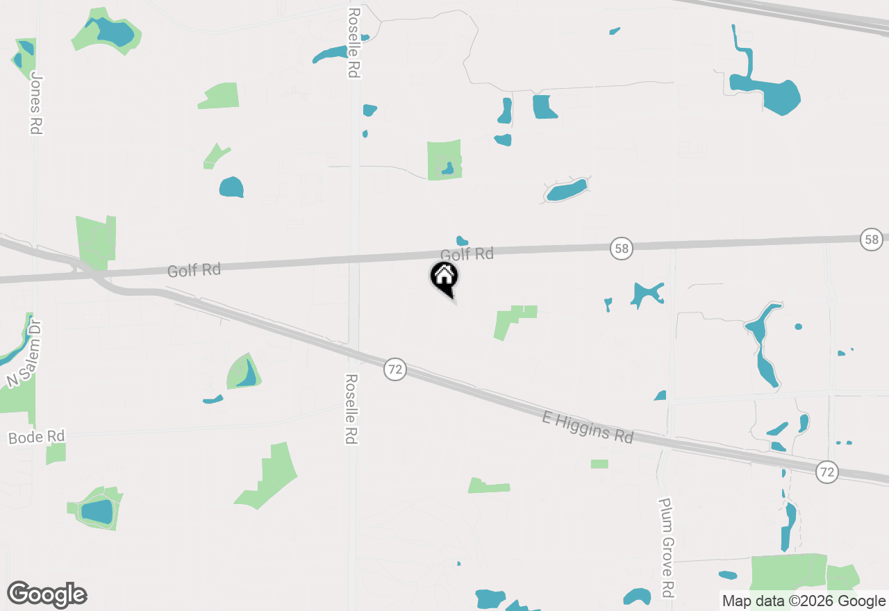 Map of 1075 Apricot Street, Hoffman Estates, IL 60169