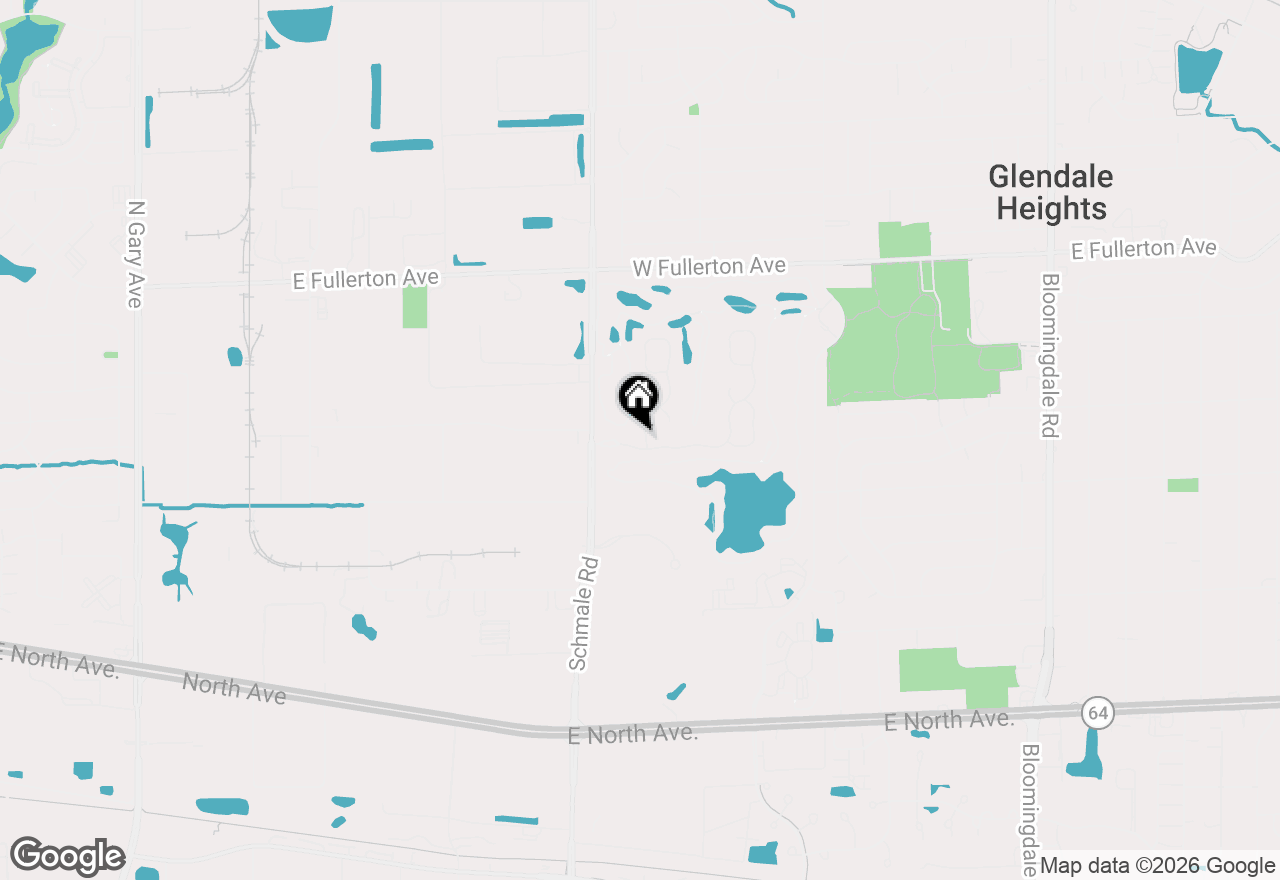 Map of (Address confidential), Glendale Heights, Illinois 60139