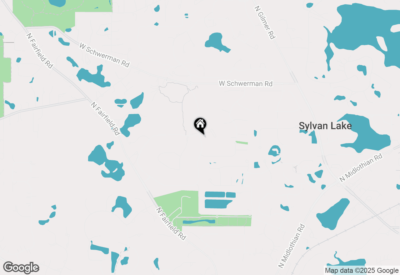 Map of 40 Tournament Drive, Hawthorn Woods, IL 60047