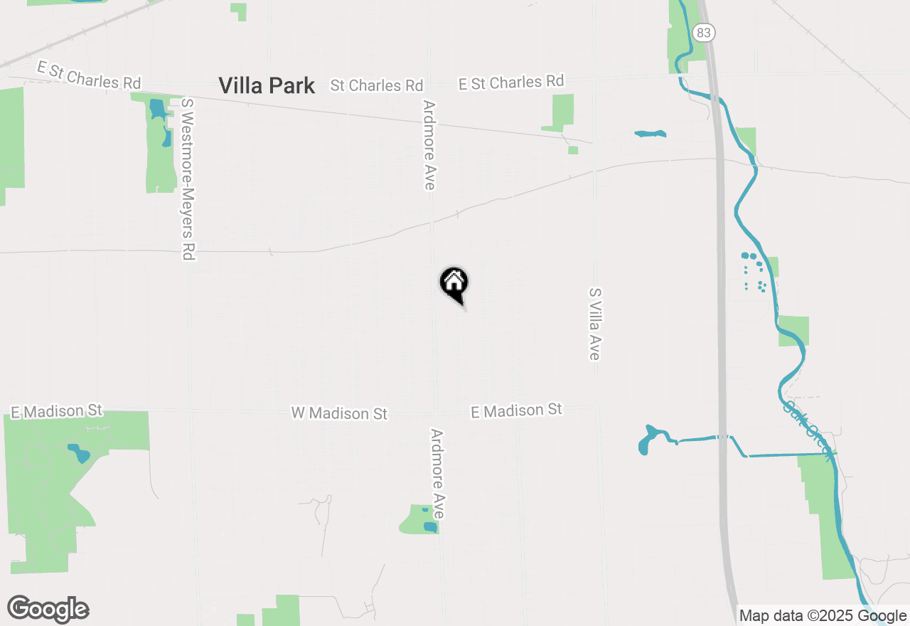 Map of 532 S Cornell Avenue, Villa Park, IL 60181