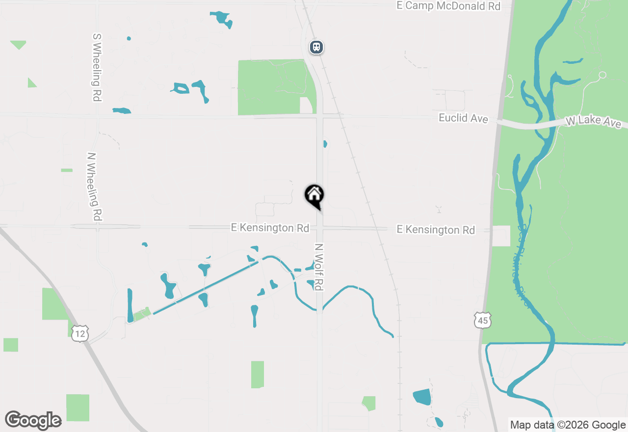 Map of 900 N Wolf Road, Mount Prospect, IL 60056