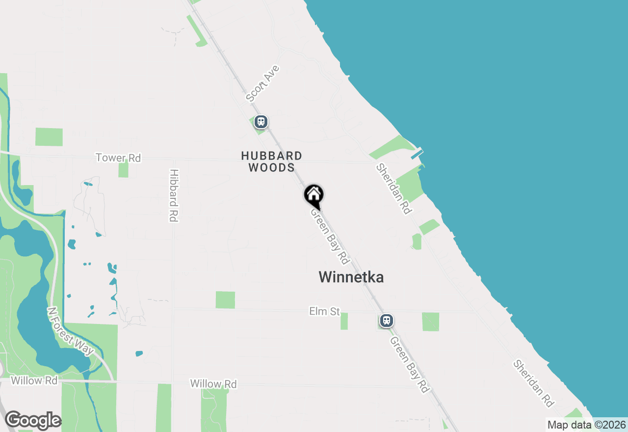 Map of 932 Westmoor Road #932, Winnetka, IL 60093