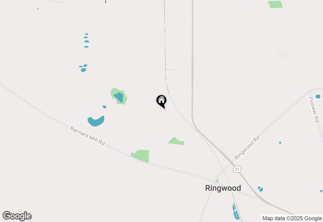 Map of 5208 Kaylins Way, Ringwood, IL 60072