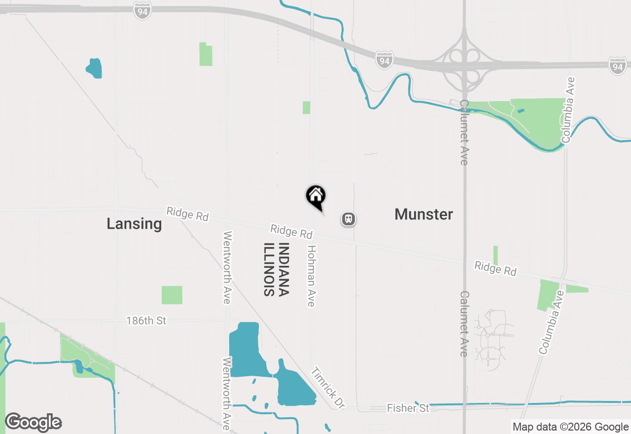 Map of 8215 Hohman Avenue, Munster, IN 46321