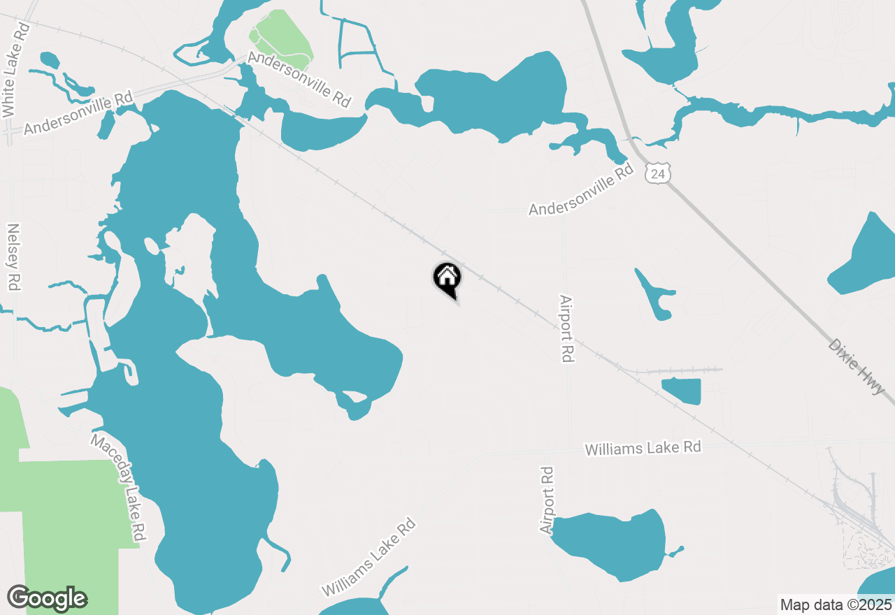 Map of 3954 Percy King Road, Waterford, MI 48329