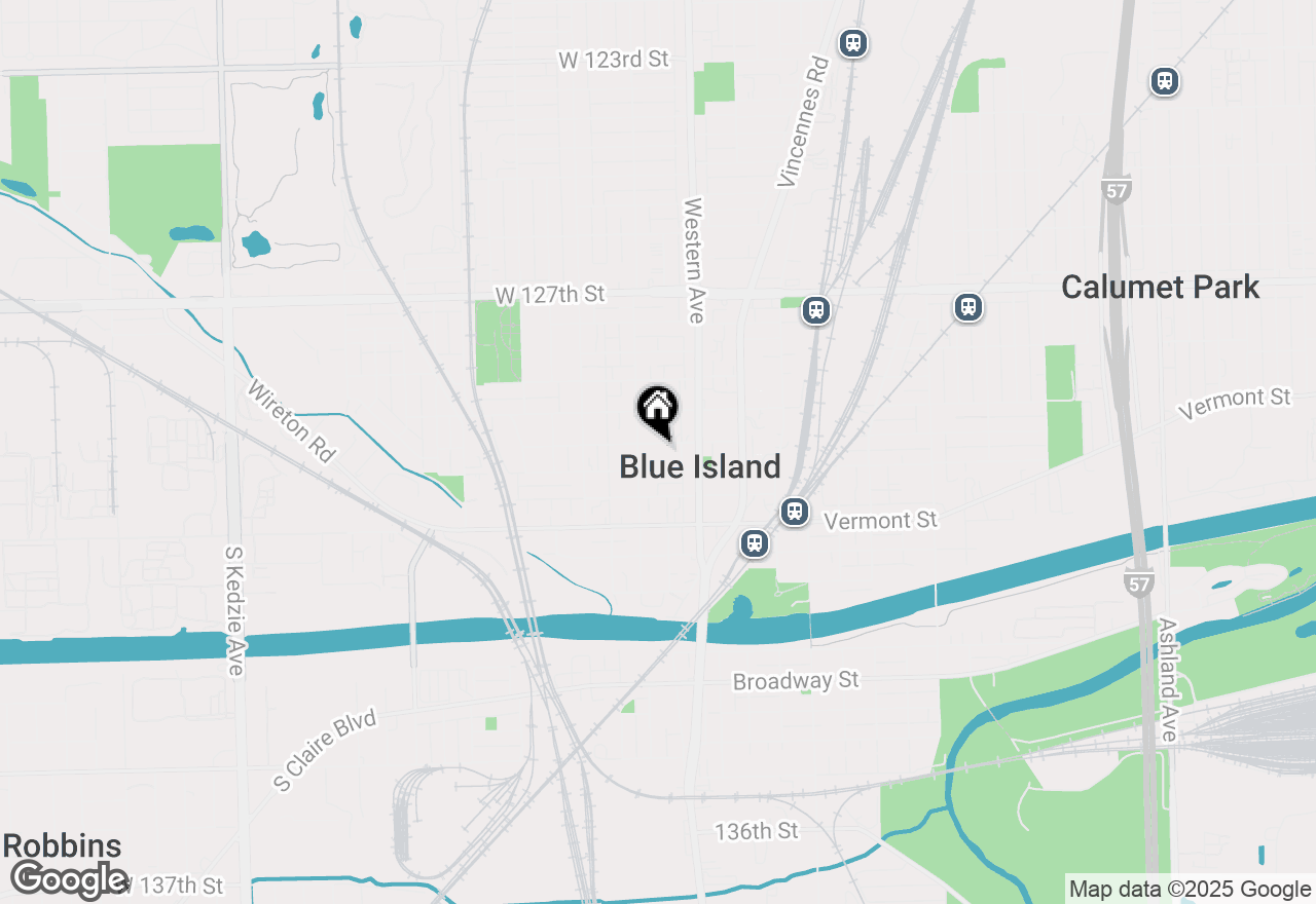 Map of 2445 High Street, Blue Island, IL 60406