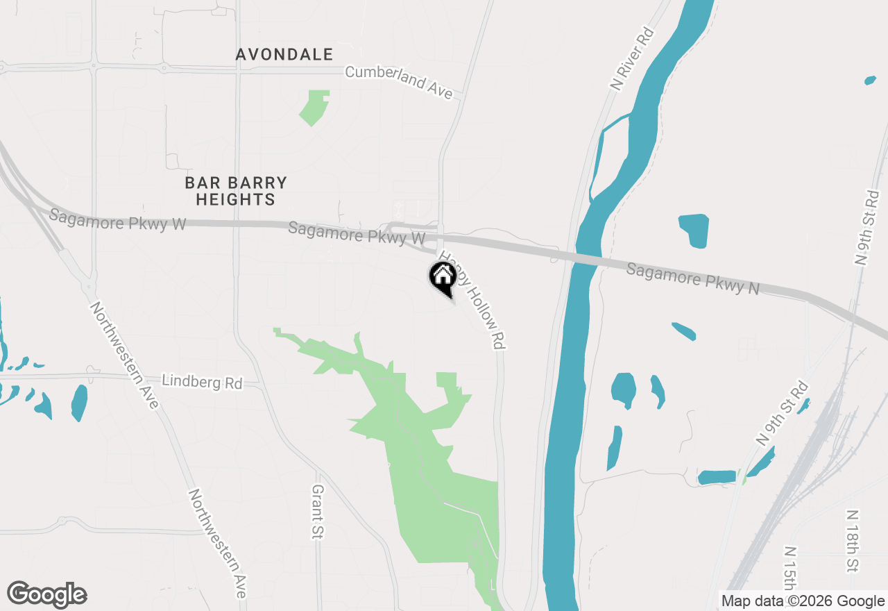 Map of 204 Chippewa Street, West Lafayette, IN 47906