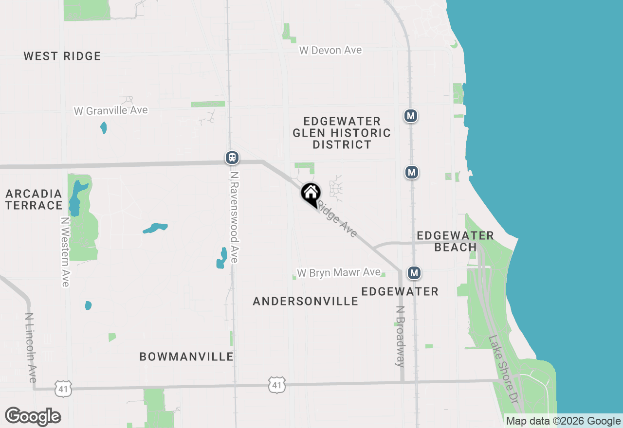 Map of 1506 W Victoria Street, Chicago, IL 60660