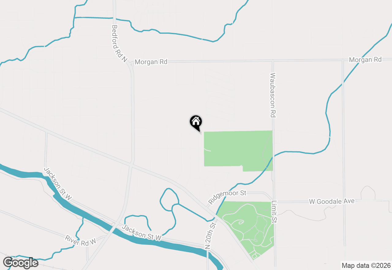 Map of 135 Althea Avenue, Battle Creek, MI 49017