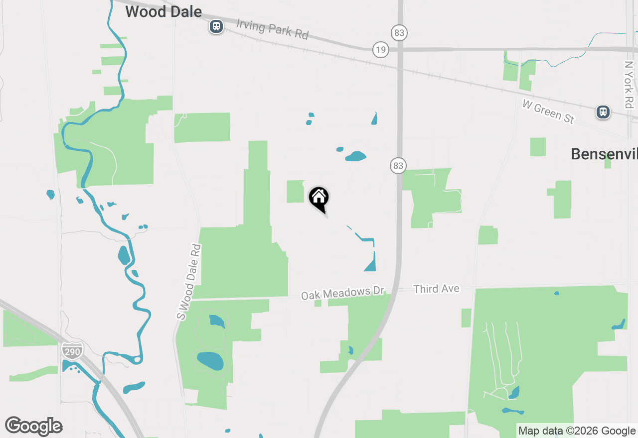 Map of 378 E Deerpath Road, Wood Dale, IL 60191