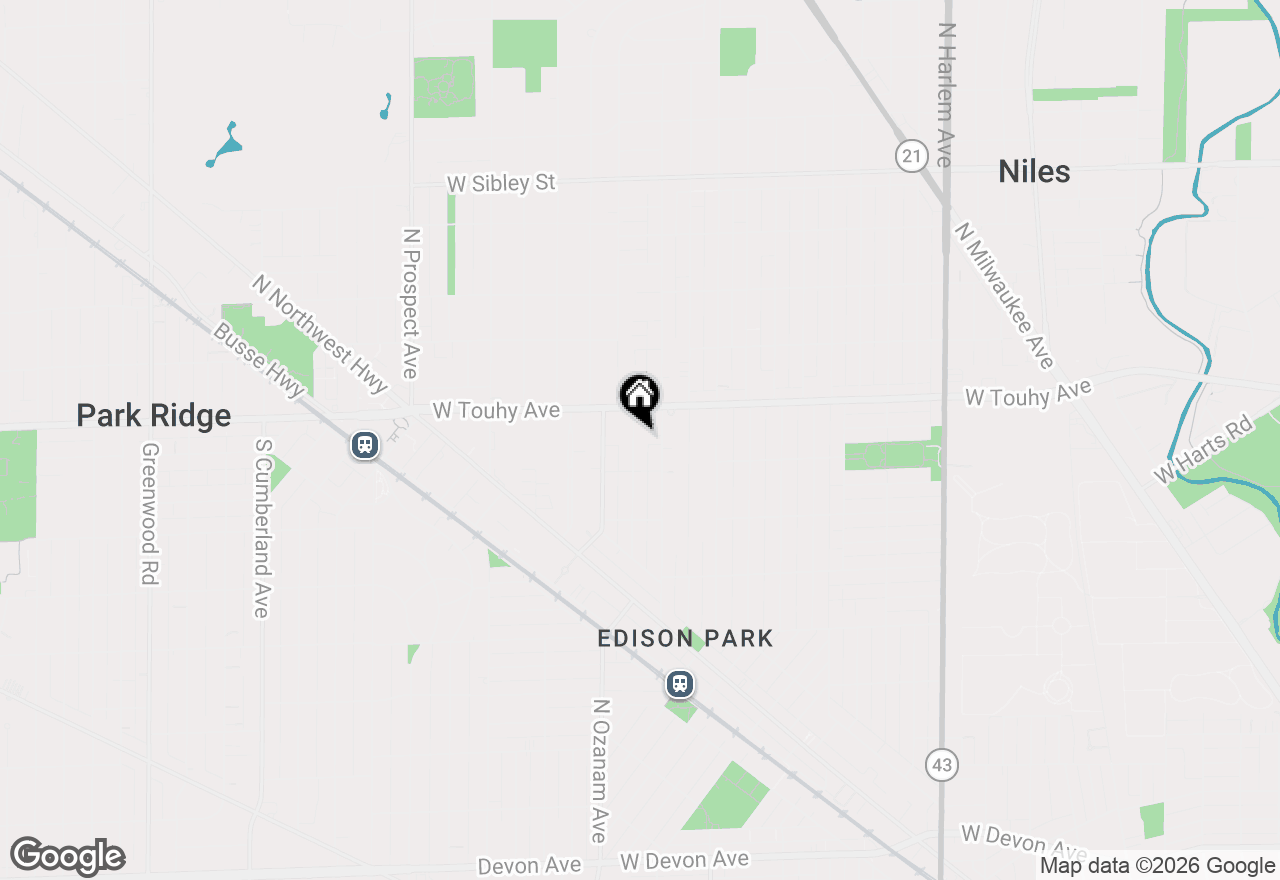 Map of 7135 N Ozark Avenue, Chicago, IL 60631