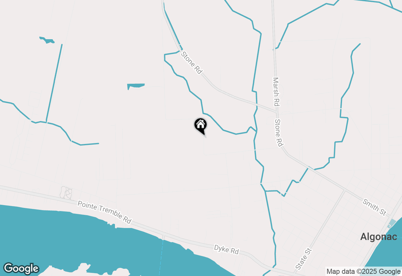 Map of 9136 Field Road, Clay, MI 48001