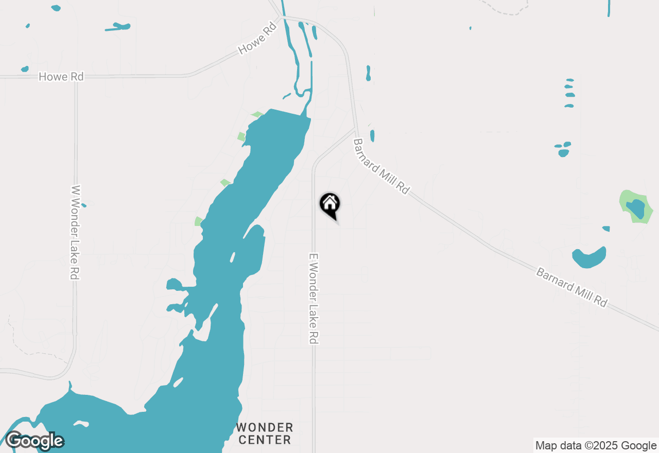 Map of 5202 Lear Street, Wonder Lake, IL 60097