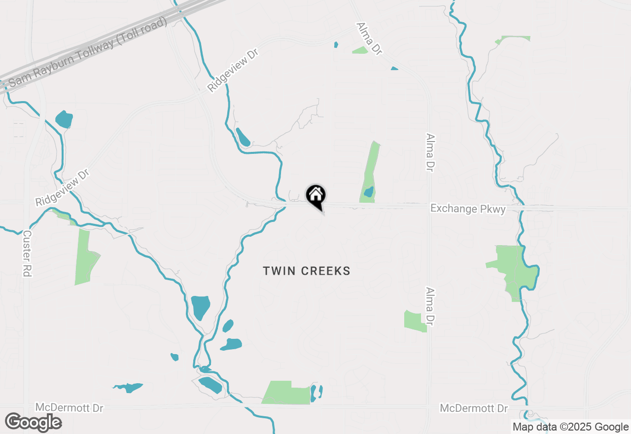 Map of 1617 Navarro Drive, Allen, TX 75013