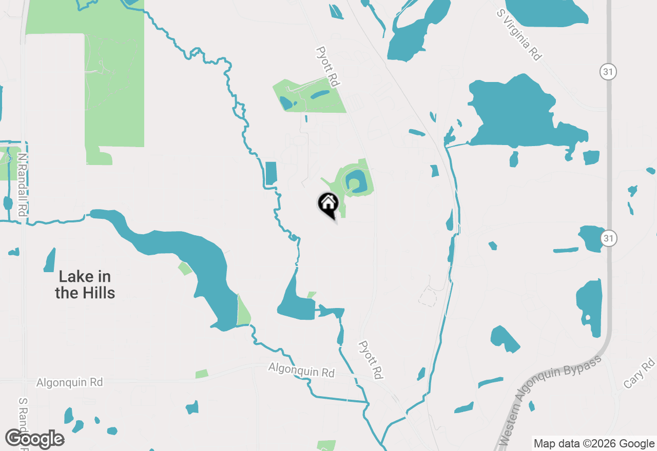 Map of 992 Mcphee Drive, Lake In The Hills, IL 60156