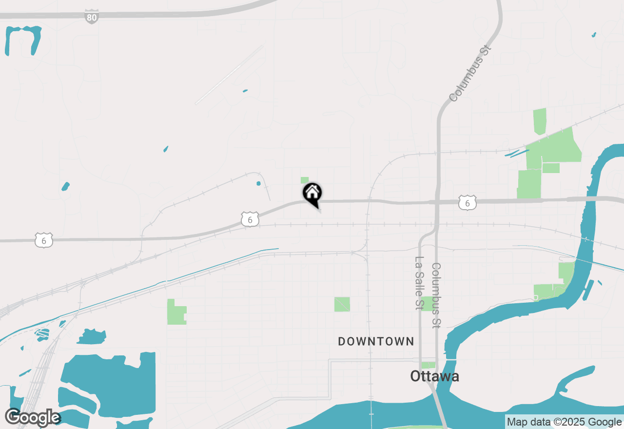 Map of 1517 Pine Street #C, Ottawa, IL 61350