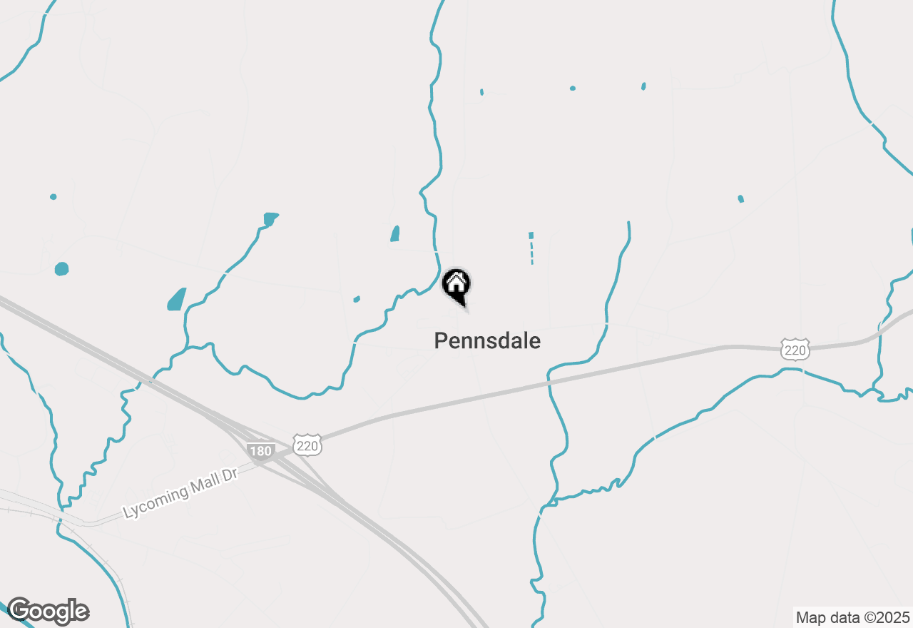 Map of 87 Quaker Church Road, Muncy, PA 17756