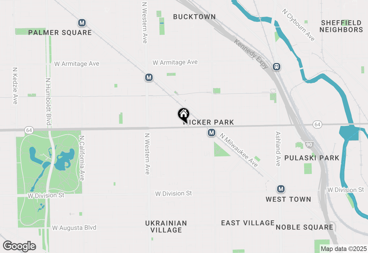 Map of 2150 W North Avenue #2, Chicago, IL 60647
