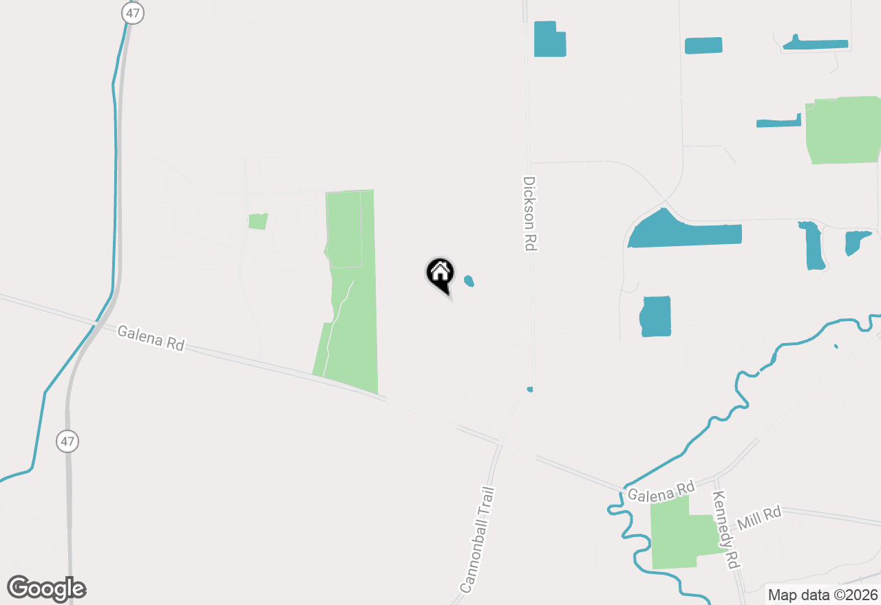 Map of 3392 Big Bend Drive, Montgomery, IL 60538