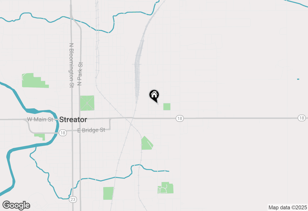 Map of 210 N Colorado Avenue, Streator, IL 61364