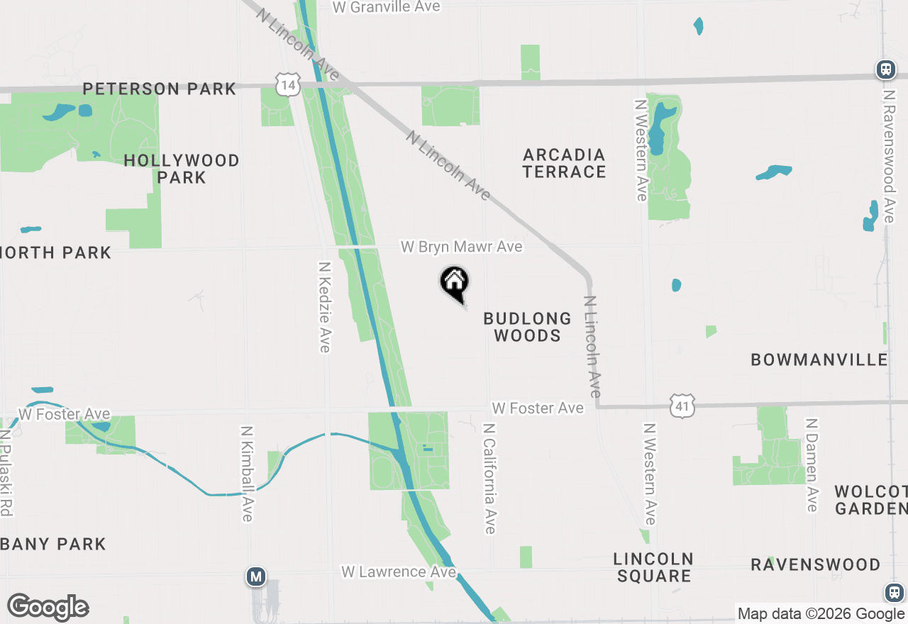 Map of 2851 W Rascher Avenue, Chicago, IL 60625