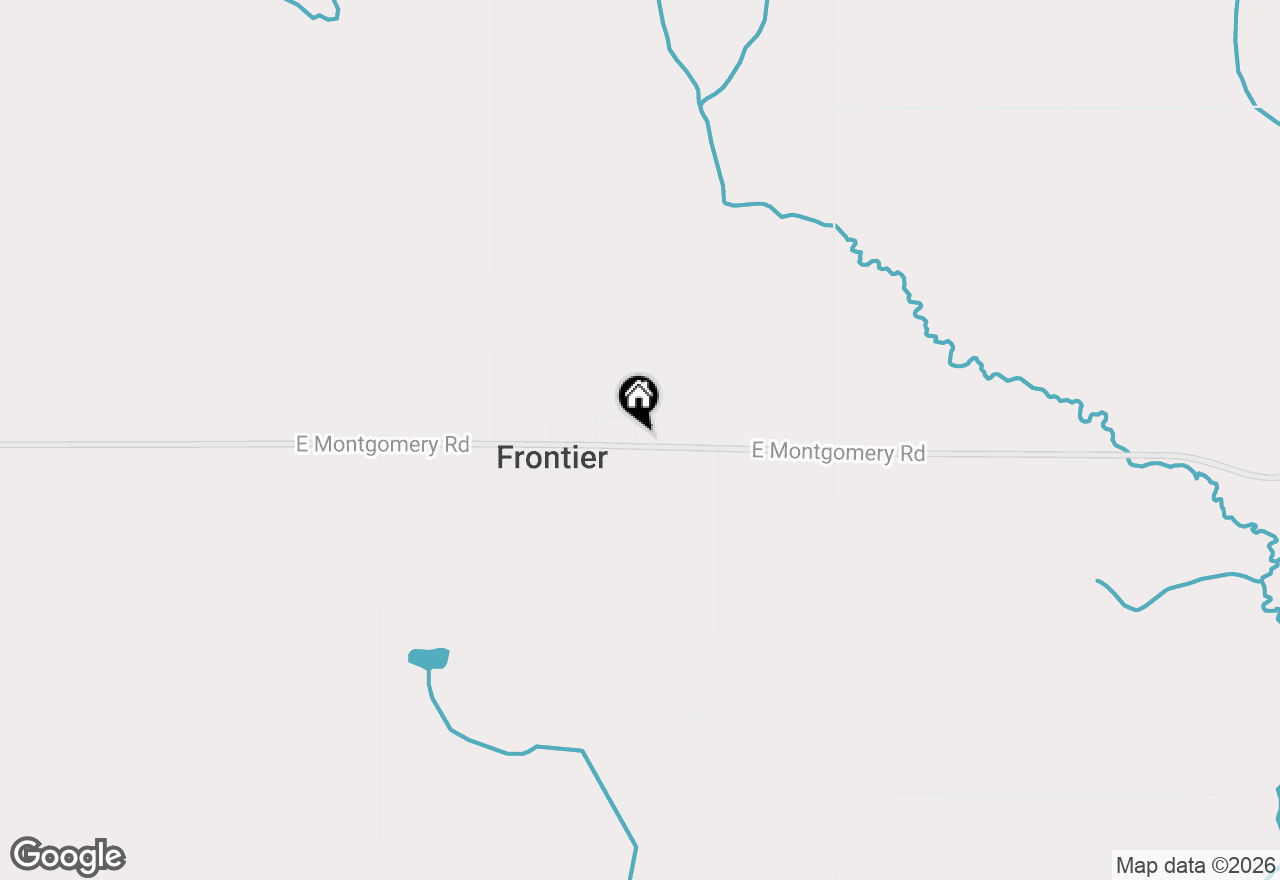 Map of 2582 E Montgomery Road, Frontier, MI 49239