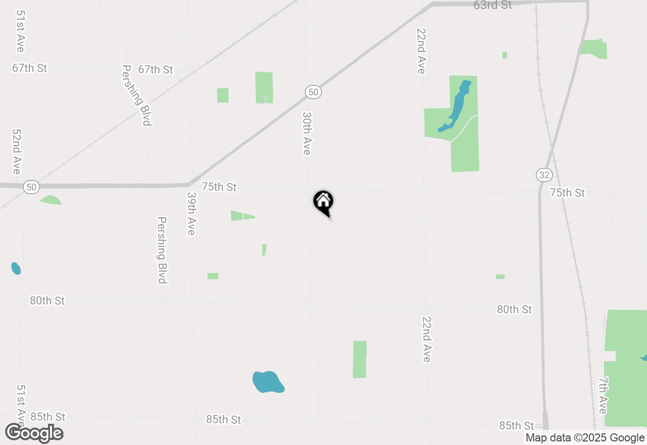 Map of 7610 29th Ave, Kenosha, WI 53143