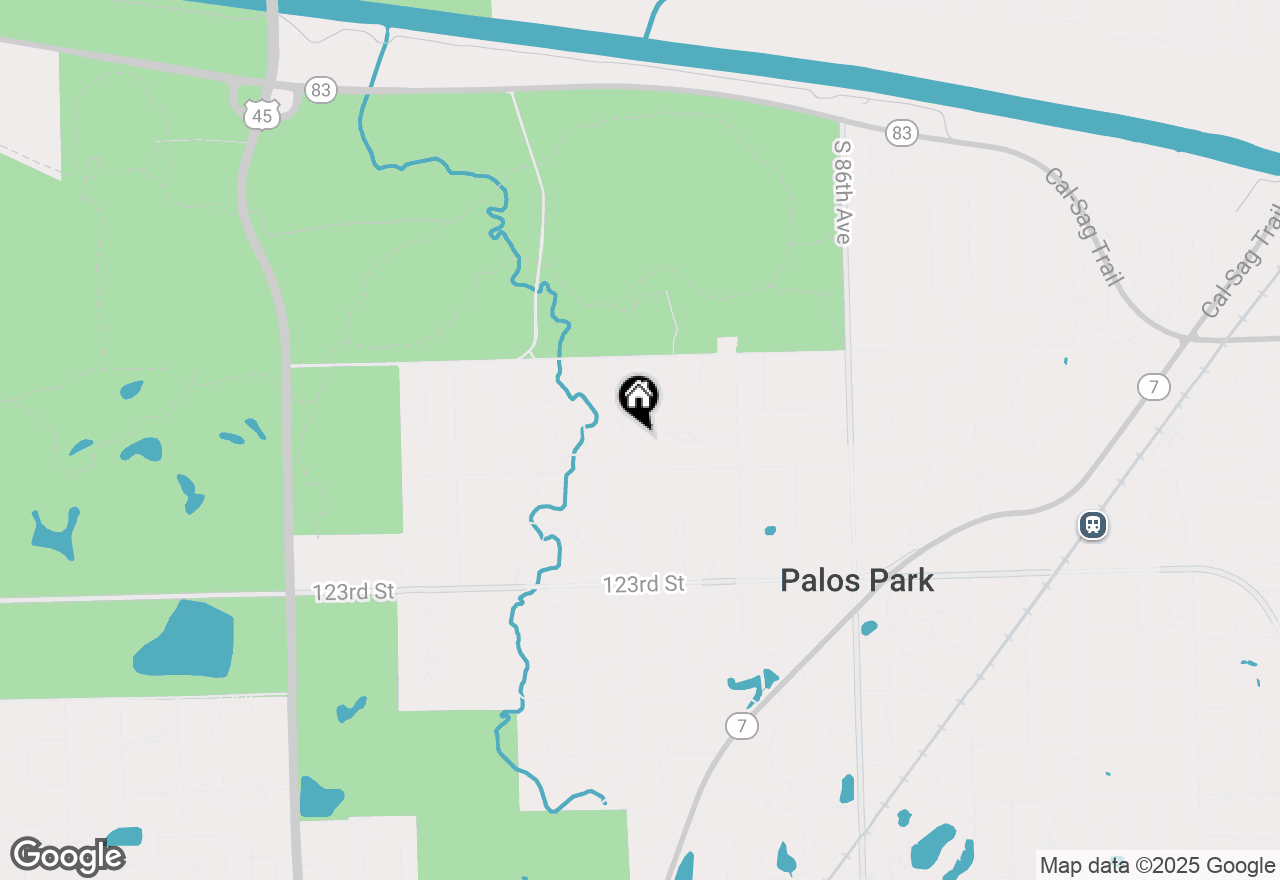 Map of 12035 S 90th Avenue, Palos Park, IL 60464