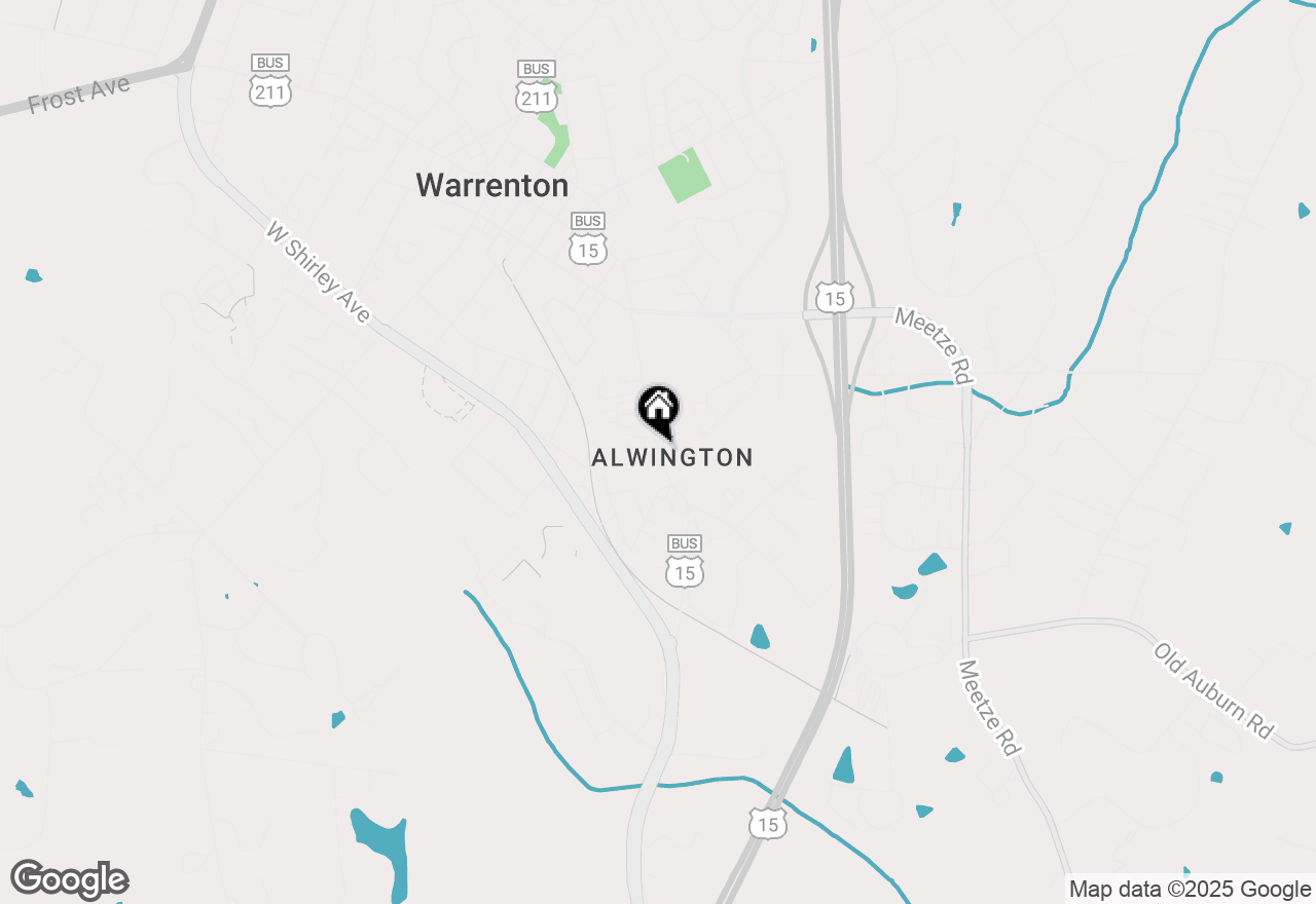 Map of  Falmouth Street, Warrenton, VA 20186
