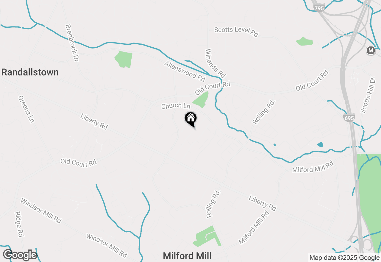 Map of 3648 Clifmar Road, Windsor Mill, MD 21244