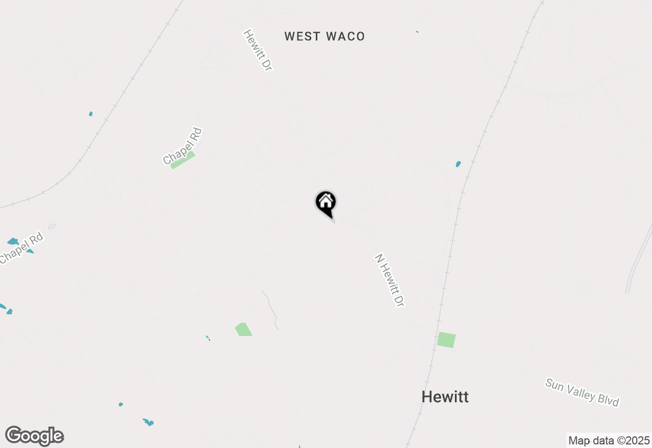 Map of 207 W Panther Way, Hewitt, TX 76643