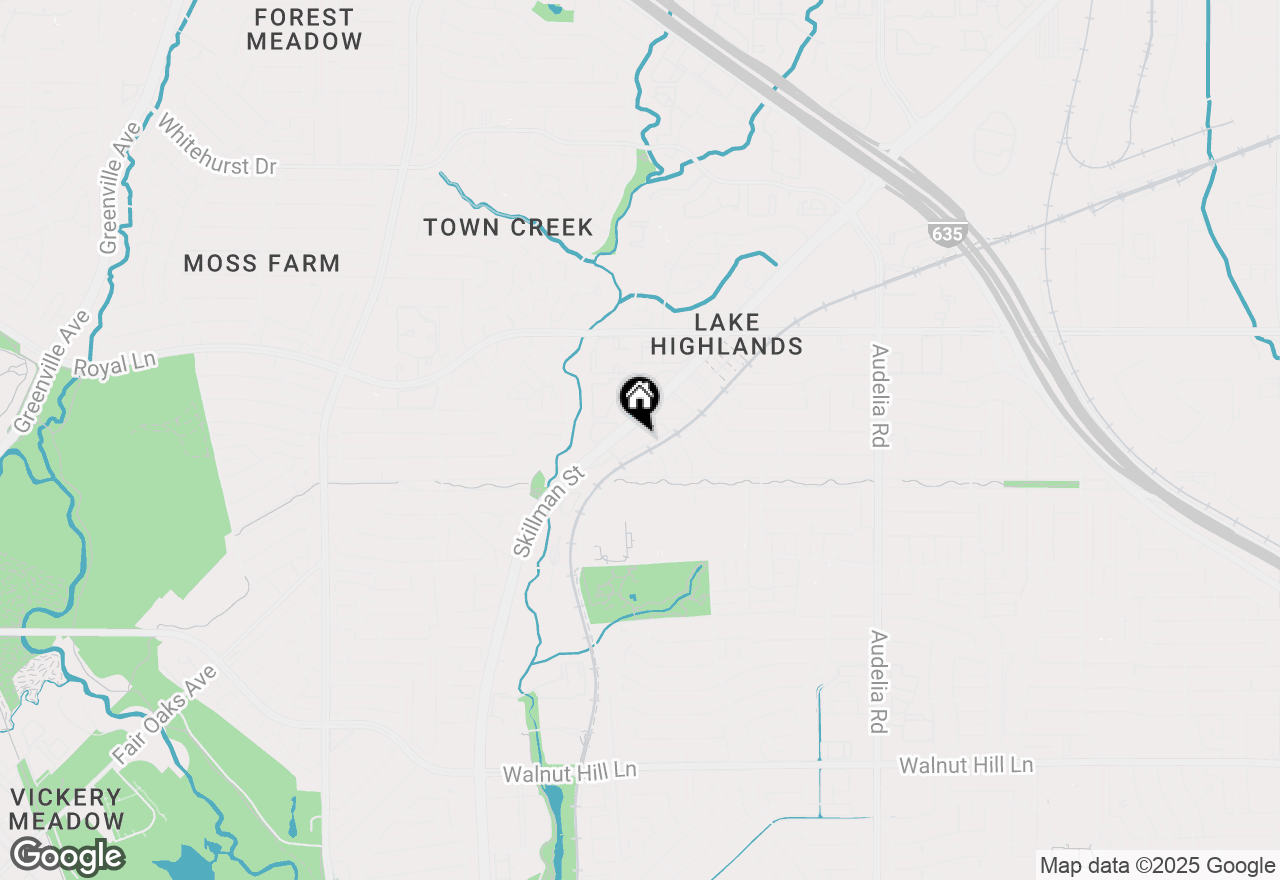 Map of 8110 Skillman Street #2031, Dallas, TX 75231