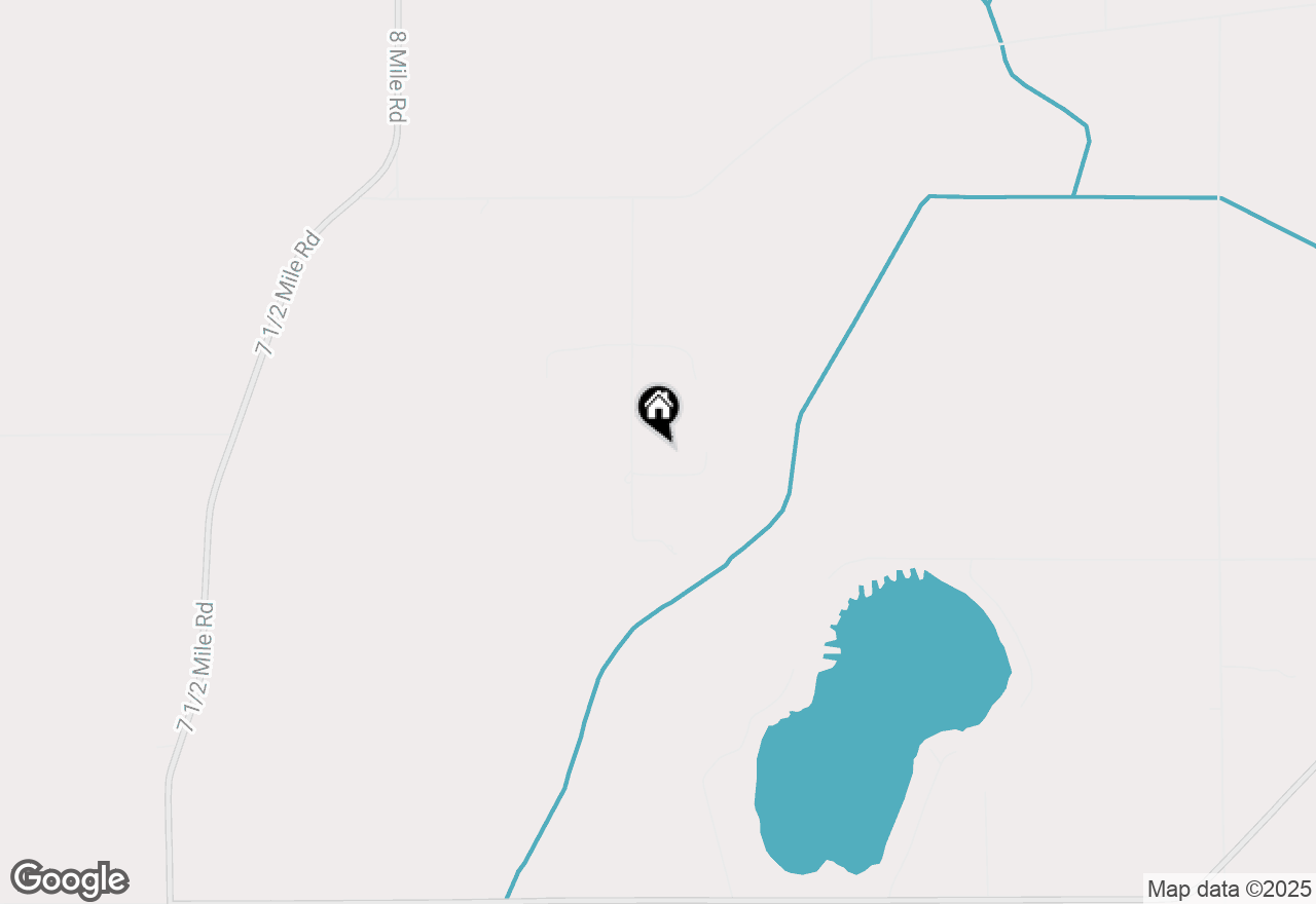 Map of 7920 8 1/2 Mile Road, Ceresco, MI 49033