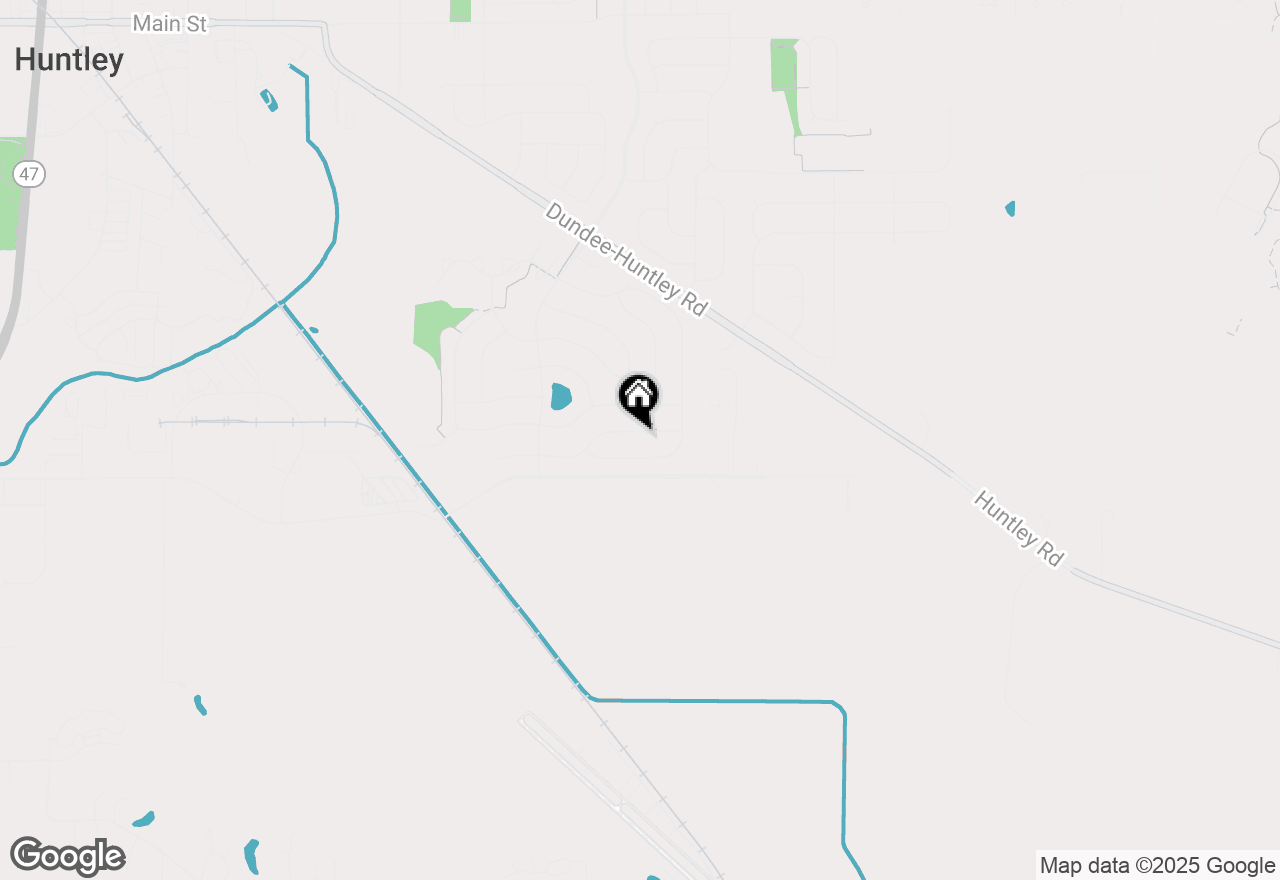 Map of 10577 Great Plaines Drive, Huntley, IL 60142