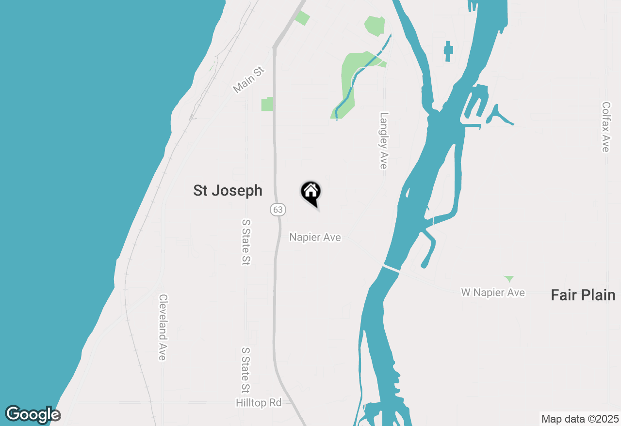 Map of 2305 Willa Drive, St. Joseph, MI 49085