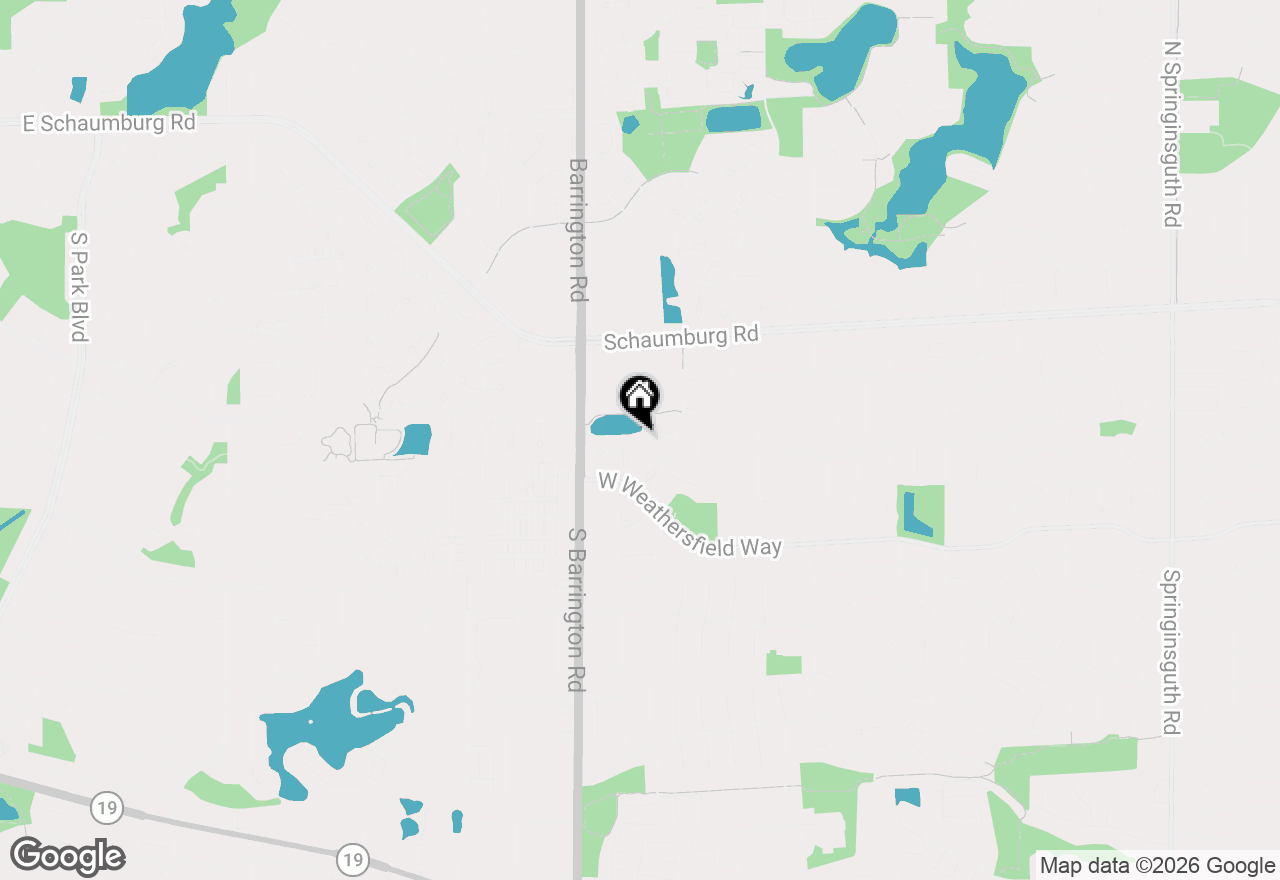 Map of 2450 Charleston Drive #1, Schaumburg, IL 60193