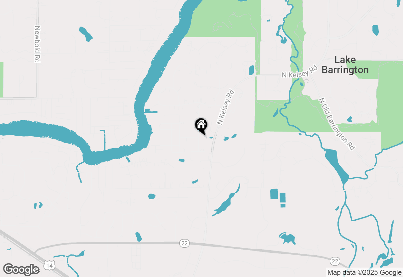 Map of 23463 N Meadow Lane, Barrington, IL 60010