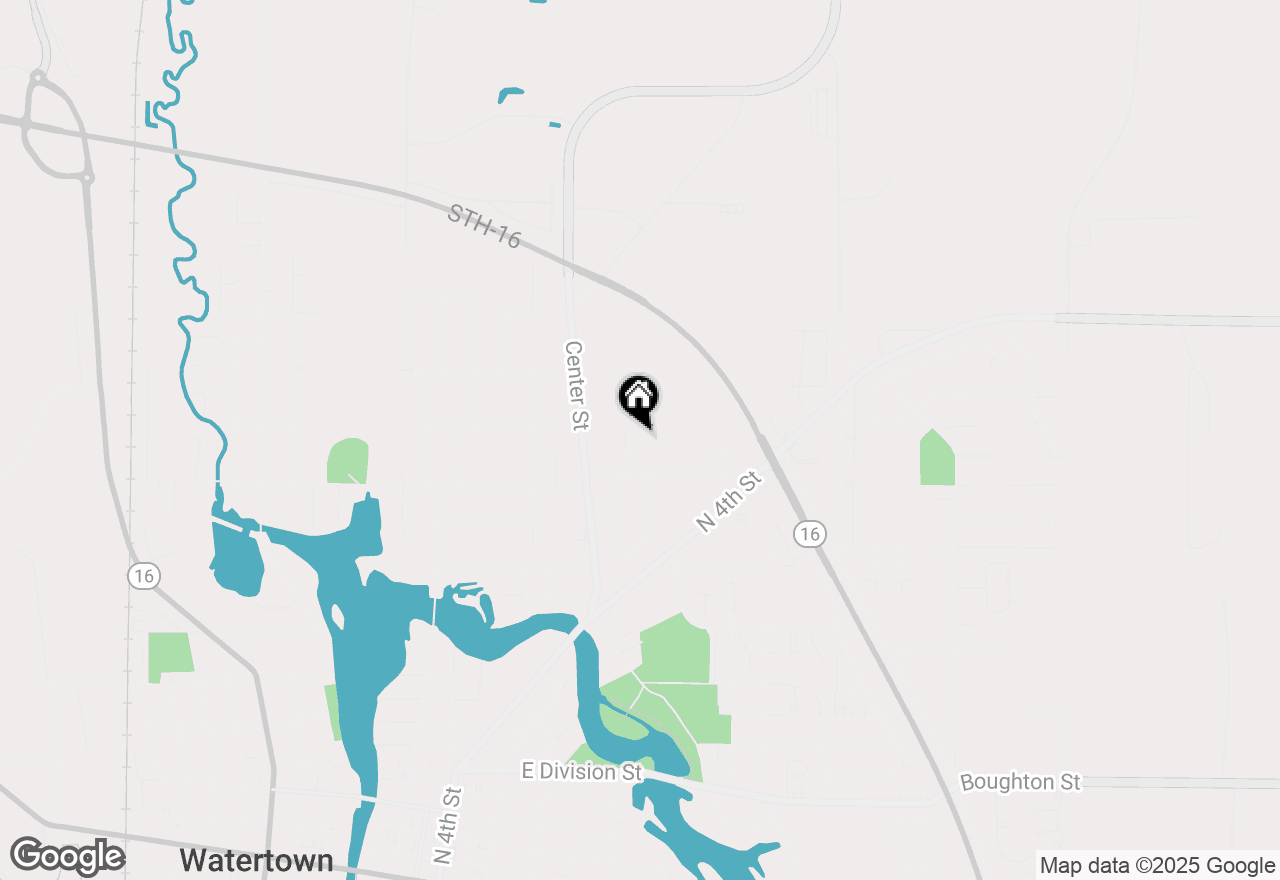 Map of 502 Oak Park Ave, Watertown, WI 53098