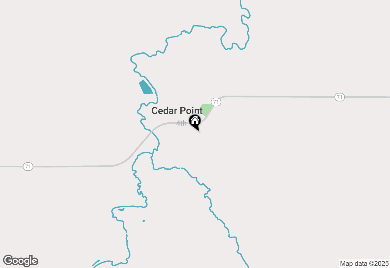 Map of 205 5th Street, Cedar Point, IL 61316