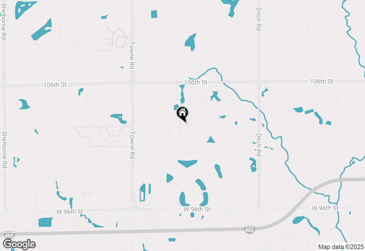 Map of 10415 Charter Oaks, Carmel, IN 46032