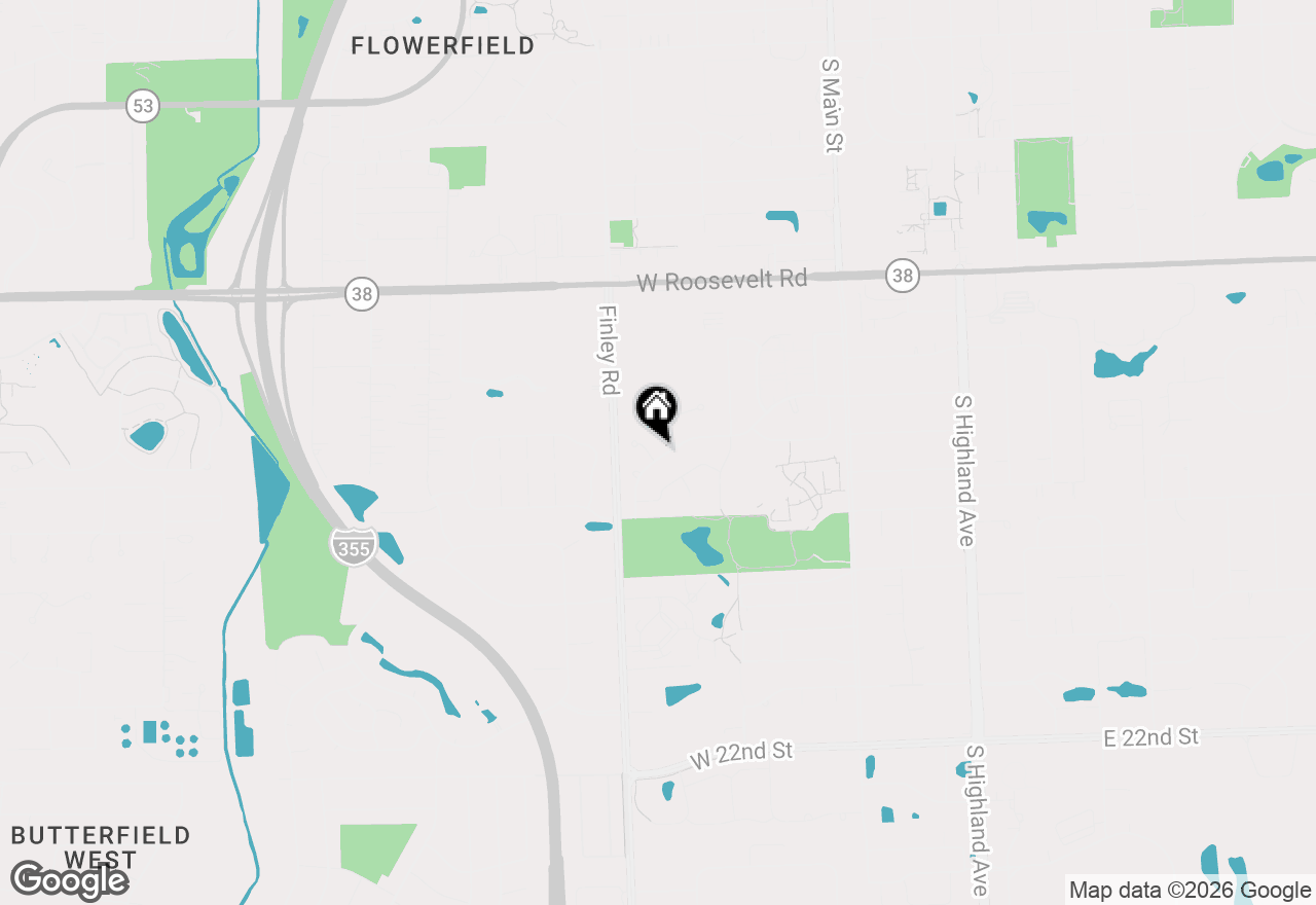 Map of 1423 Colony Court, Lombard, IL 60148